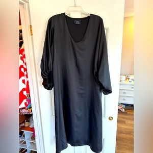 Vici Black Midi Dress XL